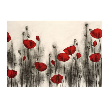22701 - Red Poppies - 27 x 18