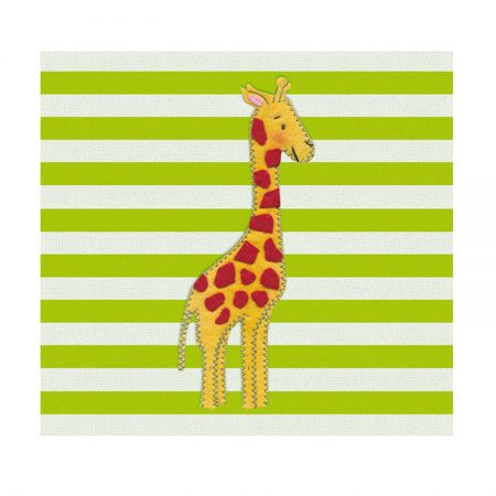 44383 Nosey Giraffe 9 x 8