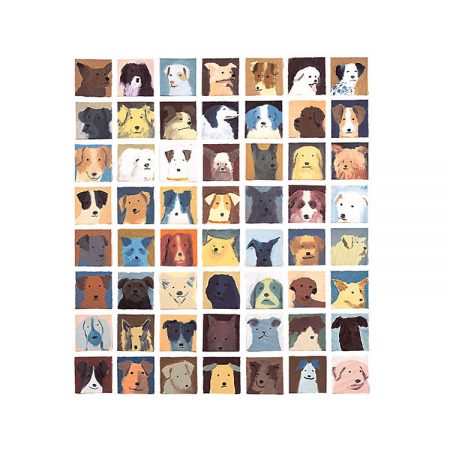 7724 - Dogs - 14 x 16
